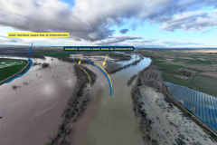 Intervención en el Ortigoso, Milagro, Navarra