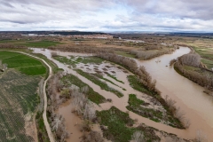 Paraje de El Ortigoso, en Milagro, Navarra