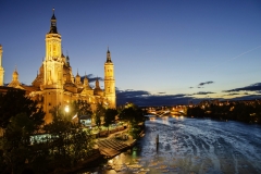 Silvia Rodríguez Ruiz firma esta panorámica titulada “Zaragoza”, accésit del concurso Ebro Resilience