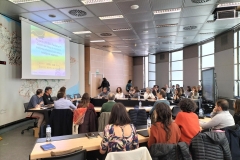 Sesión teórica sobre el proyecto LIFE Ebro Resilience P1 y las experiencias de particiapción