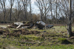 Demolición de la acequia