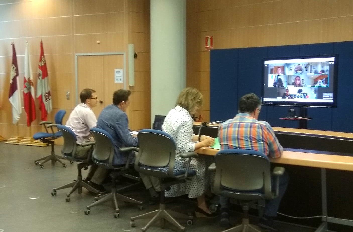 El Comité de Autoridades de Ebro Resilience se reúne para repasar los avances y afianzar las vías de coordinación