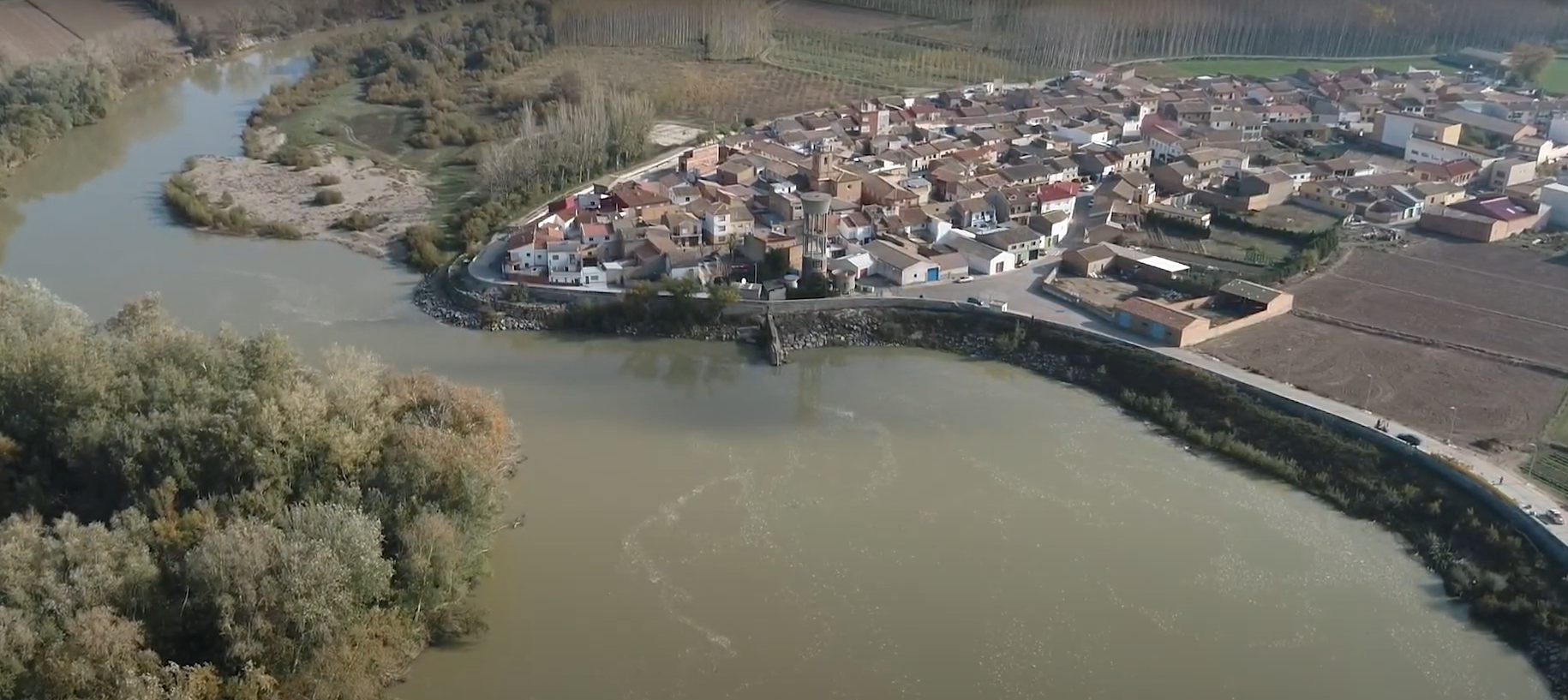 Presentado el estudio en detalle del Tramo 8 Ebro en Cabañas de Ebro (Zaragoza)