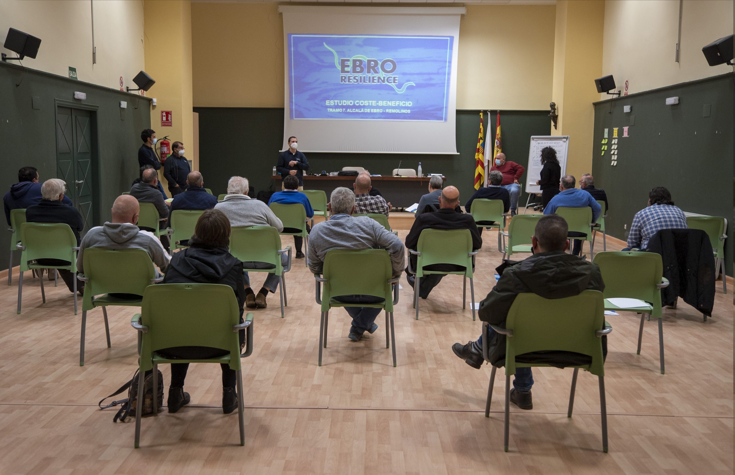 Ebro Resilience retoma los talleres presenciales con el dedicado al tramo Alcalá de Ebro-Remolinos