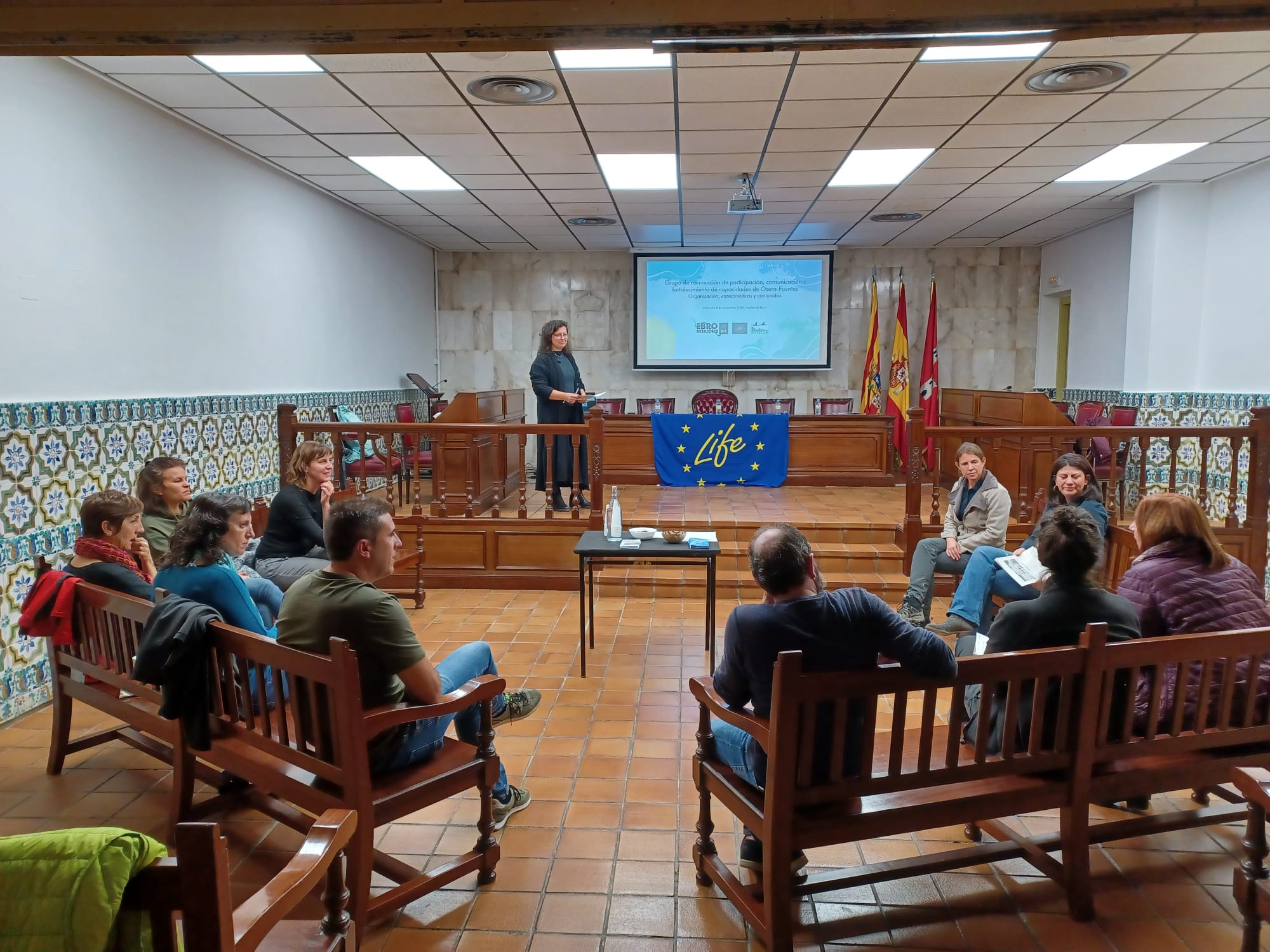 LIFE: Nuevos grupos de trabajo para el tramo Osera de Ebro - Fuentes de Ebro