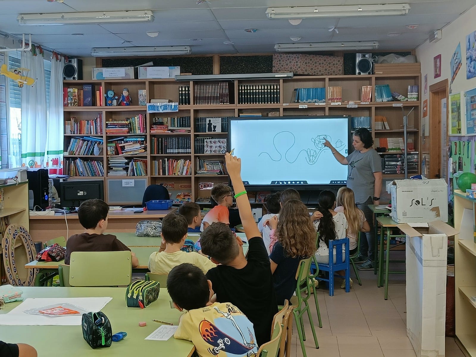 Campaña de educación ambiental en escuelas