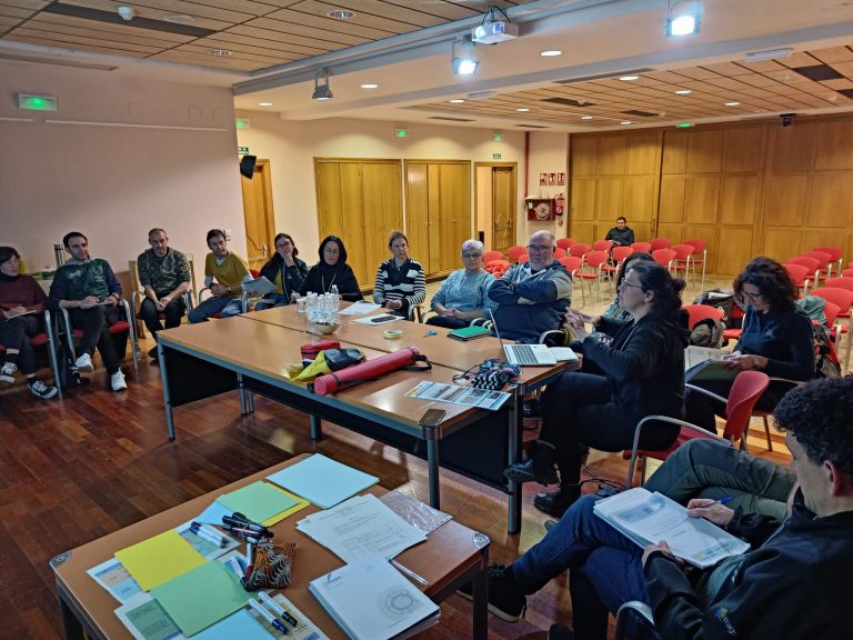 Reunión grupo de co-creación de participación en la zona 1 Alfaro - Castejón