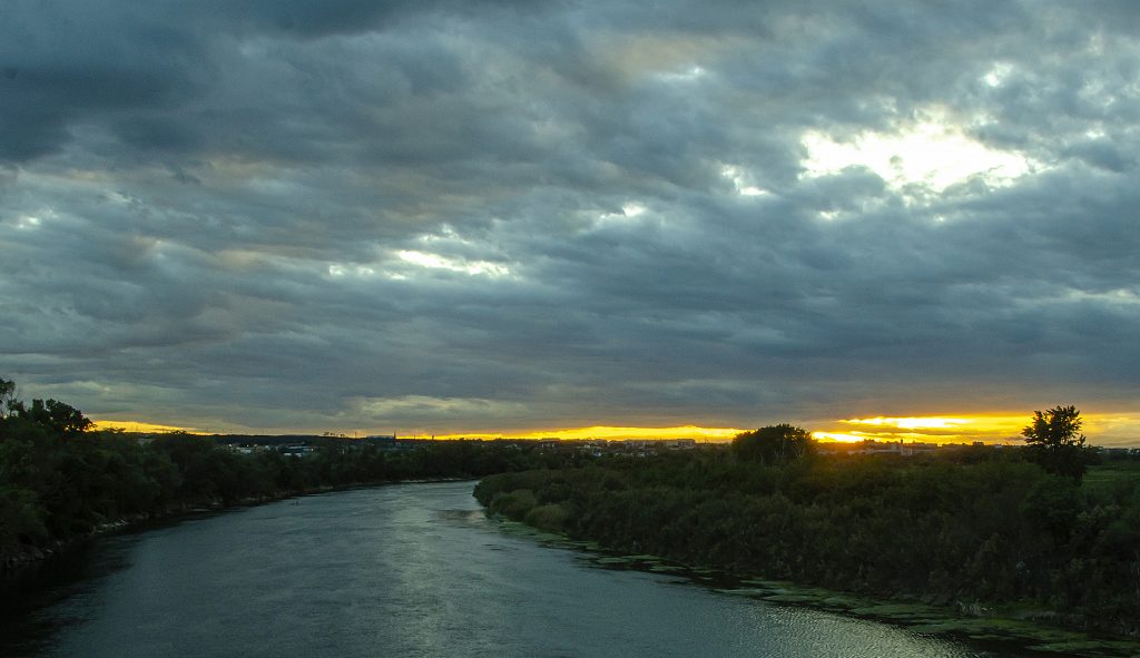 "Caer del atardecer en La Alfranca". Autor José Rodríguez.