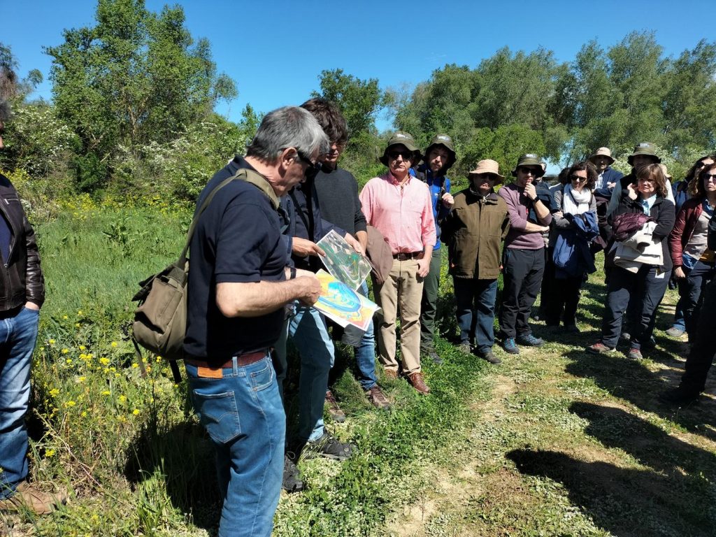 Visita soto de Alfaro en las jornadas de Organismos de cuenca