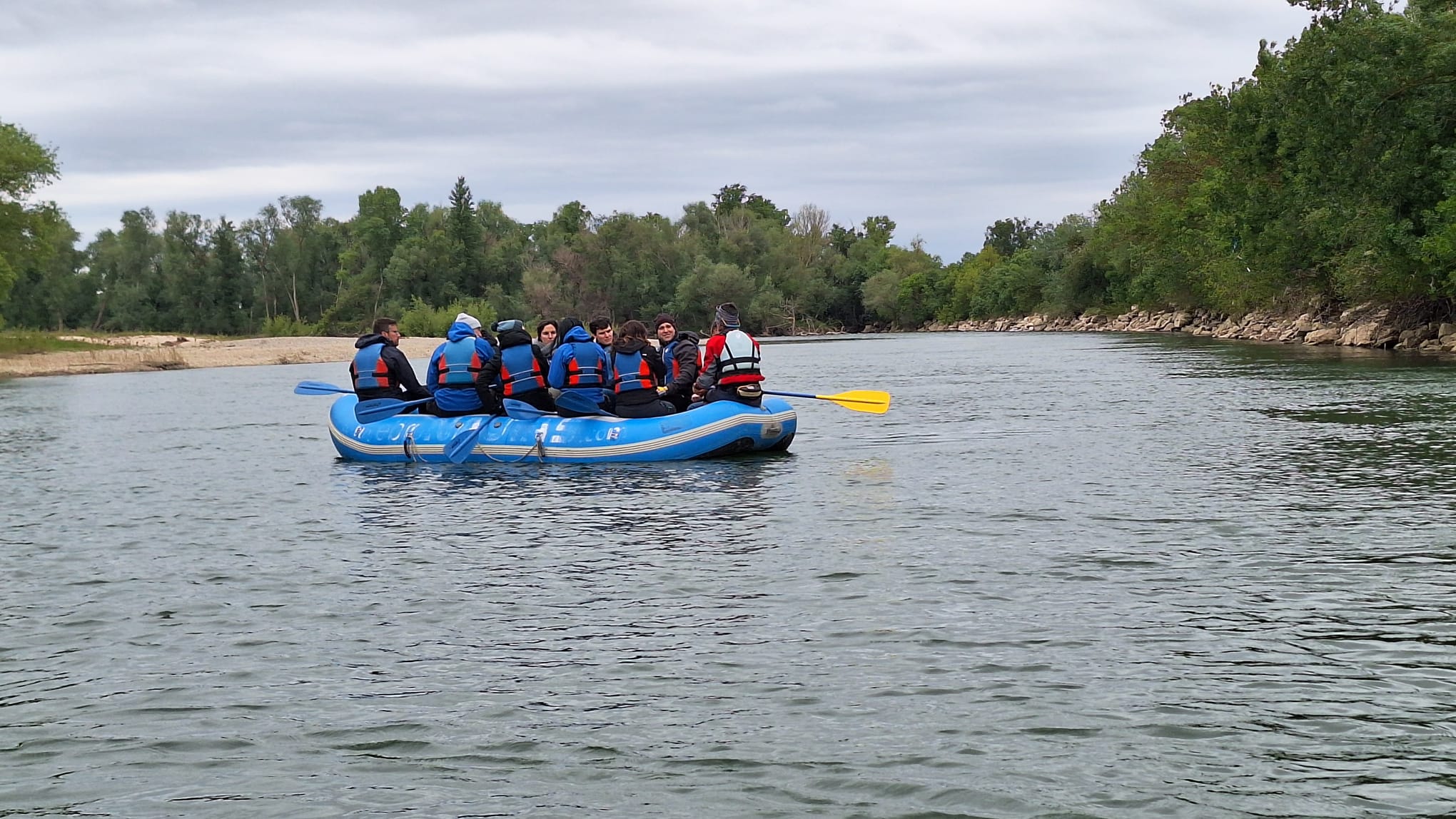 Descenso interpretativo desde Ortigoso a El Señorío en la jornada de intercambio con LIFE Kantauribai