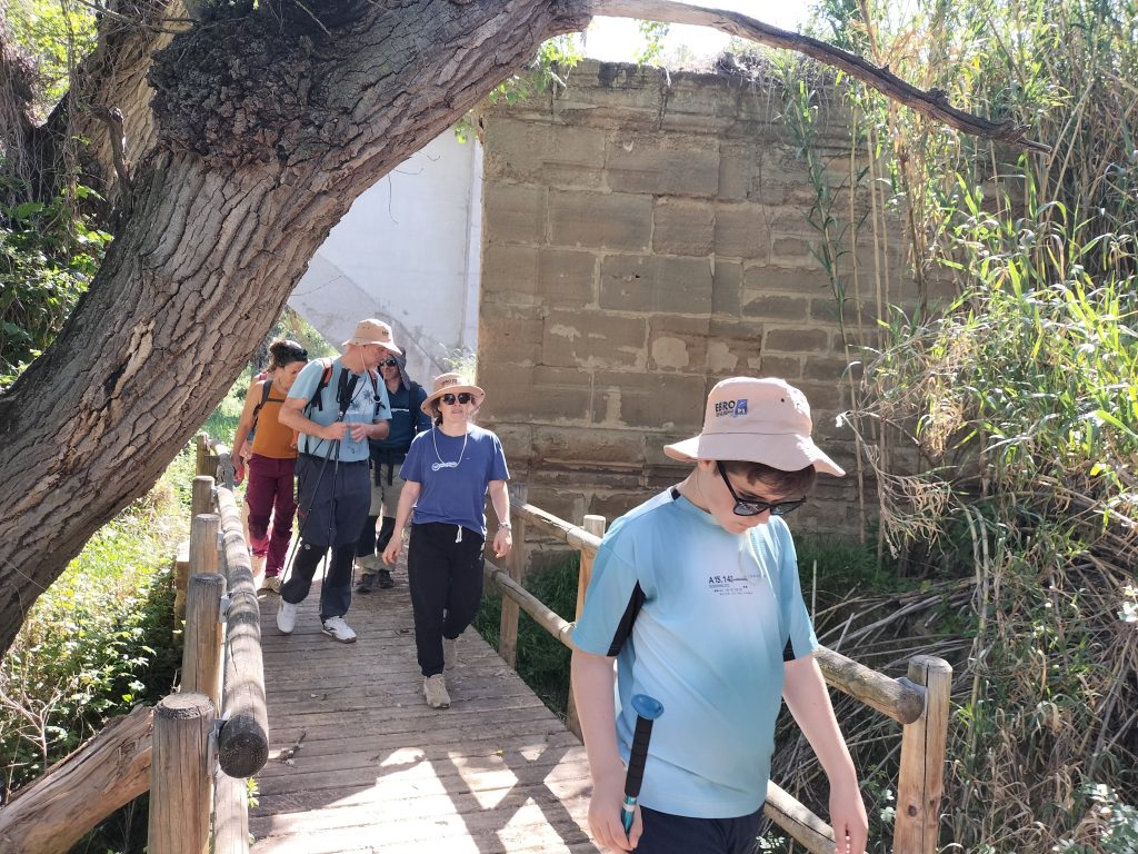 Walking Rivers. Ruta realizada por el Proyecto LIFE Ebro Resilience P1 entre los meandros de El Señorío y La Roza, integrándose en la experiencia mundial de caminar los ríos 2.