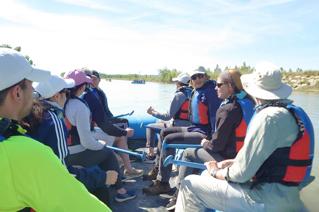 Descenso interpretativo popular en el tramo Alfaro (La Rioja) - Castejón (Navarra)