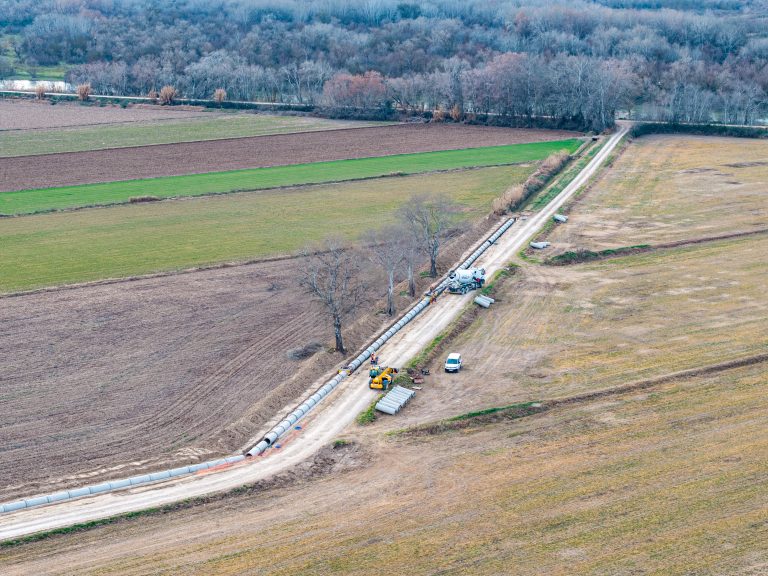 Acondicionamiento de la red de riego en las futuras Zonas de Amortiguación de Flujo Lateral