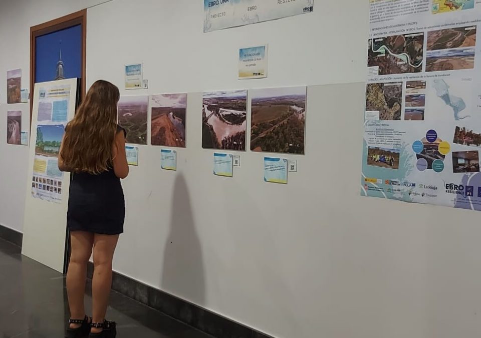 Visita a la exposición "Cuando el río recupera su espacio" en el Centro de Interpretación de los Sotos de Alfaro