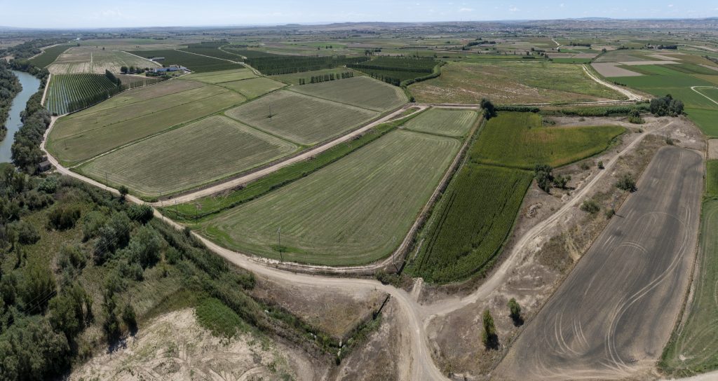 Acondicionamiento de acequia y camino para las Zonas de Amortiguación de Flujo Lateral