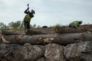 Construcción de muro Krainer