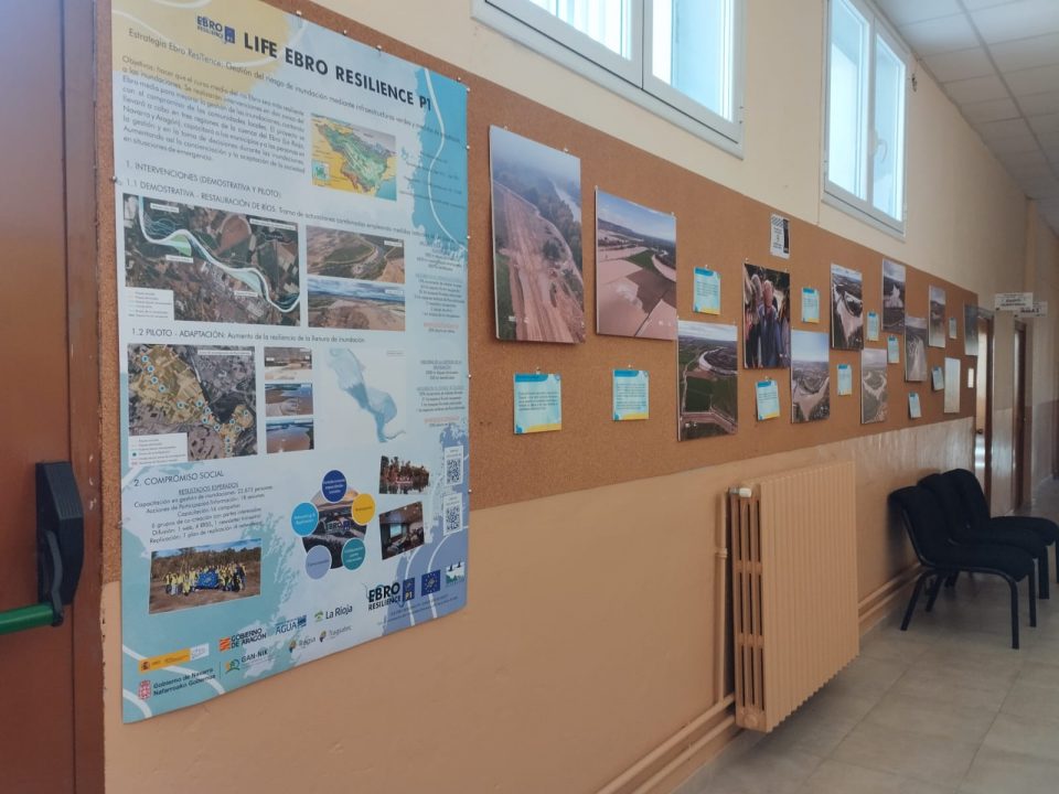 Exposición Cuando el río recupera su espacio en Fuentes de Ebro