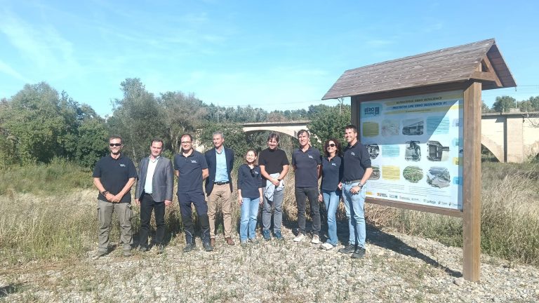Visita institucional con Federico de Filippi al meandro de Alfaro (La Rioja)