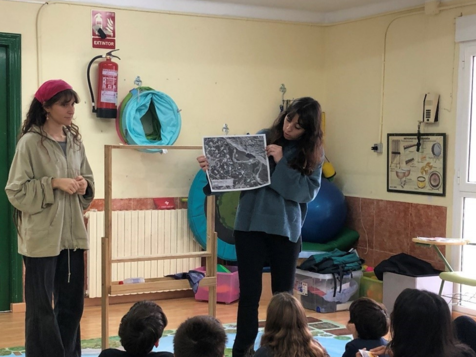 Actividades colegios diciembre 2025. Hablando de cómo cambian los ríos.