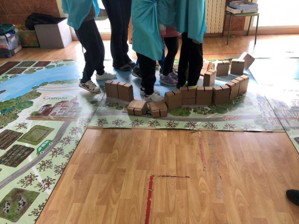 Final game - theatrical representation of the river. Activity school centers 2025