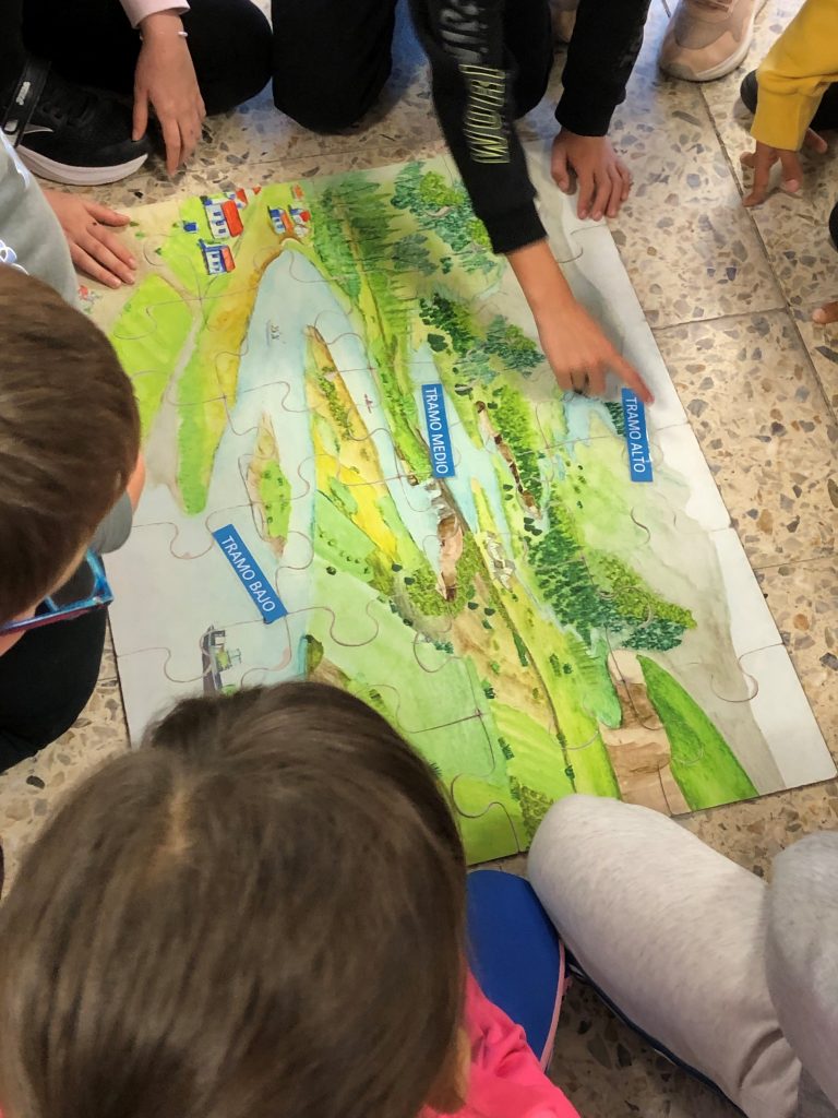 School activities December 2025. Puzzle composed by the schoolchildren.