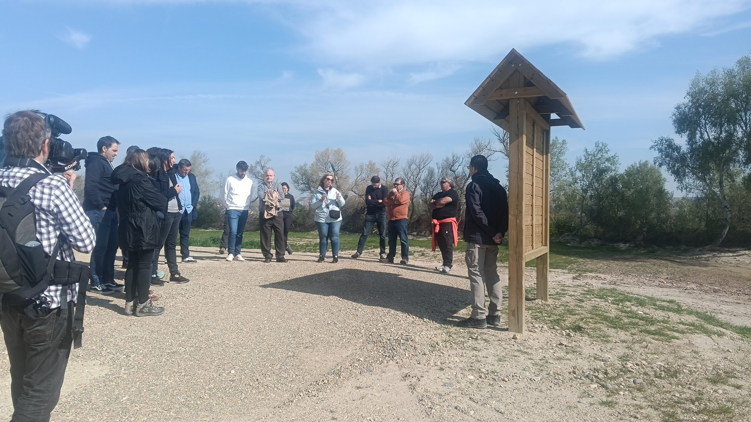 Municipios y LIFE Ebro Resilience P1:  comprobando sobre el terreno las actuaciones de adaptación en el tramo Osera–Fuentes