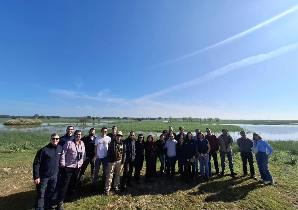 Visita LIFE EBRO RESILIENCE P1 a Doñana en el marco del networking del Guadalquivir.