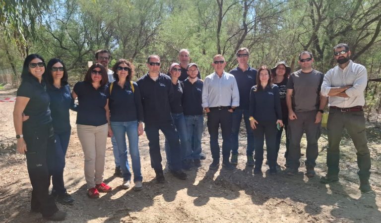 Equipo técnico LIFE Ebro Resilience y comisaría de Aguas de la CH Guadalquivir