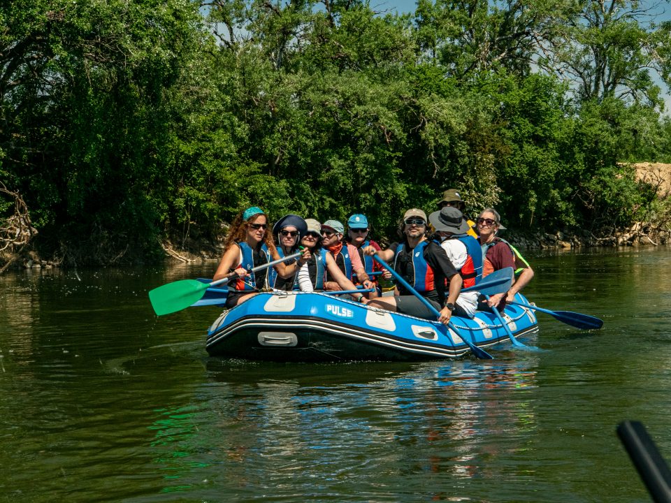 Descenso interpretativo popular Osera de Ebro - Fuentes de Ebro (Zaragoza)