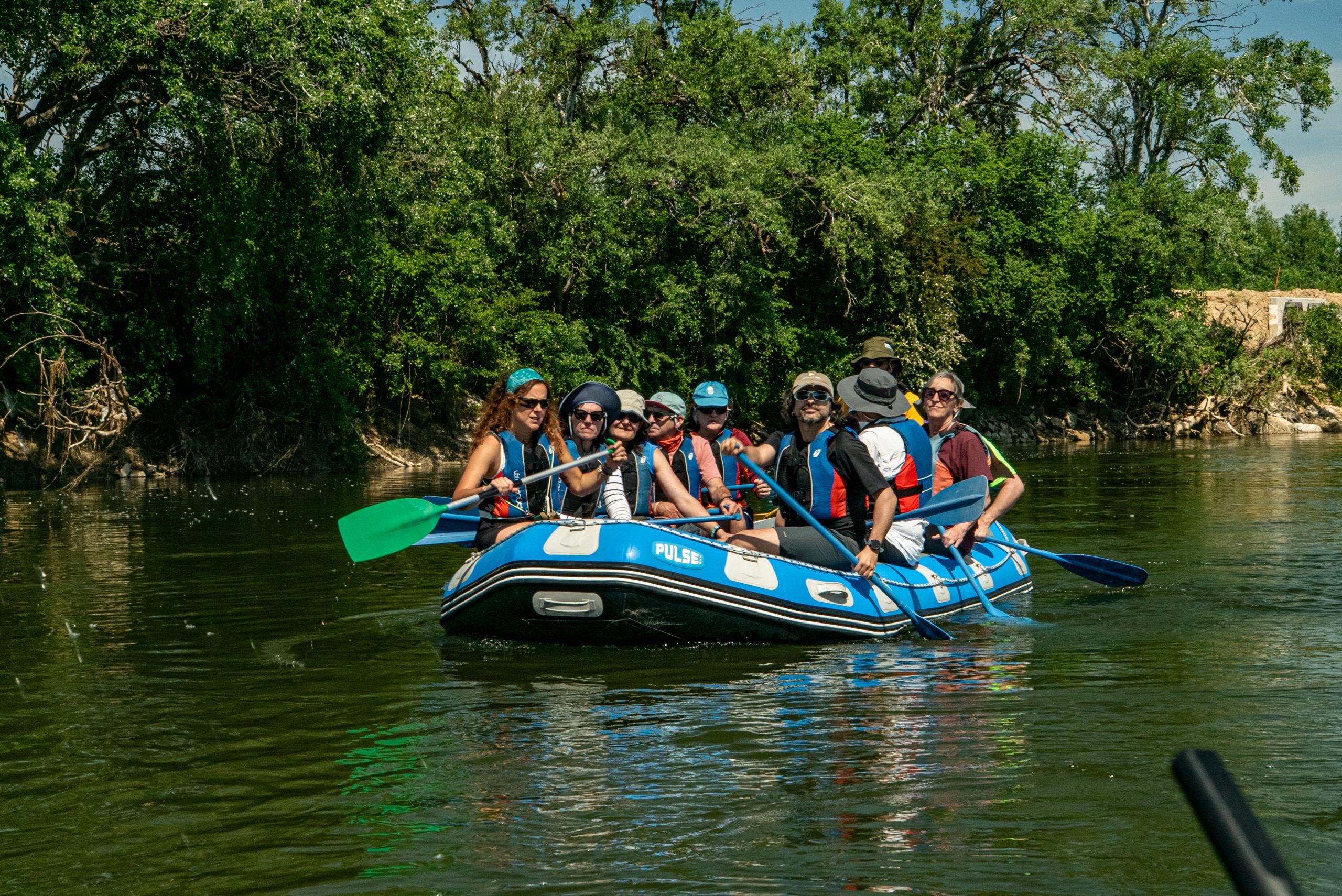 Descenso interpretativo popular Osera de Ebro - Fuentes de Ebro (Zaragoza)