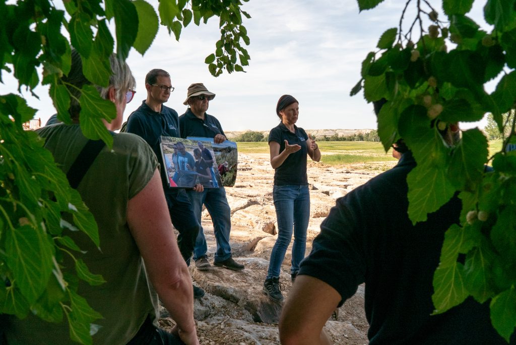 Visita proyecto IRIS Austria a las Zonas de Amortiguación de Flujo Lateral