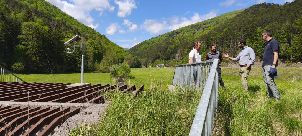Visita con el proyecto IRIS austriaco