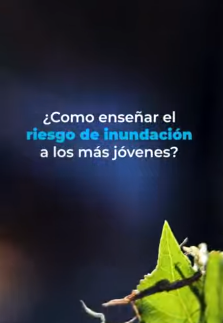 portada vídeo cómo enseñamos el riesgo de inundación a los más jóvenes.