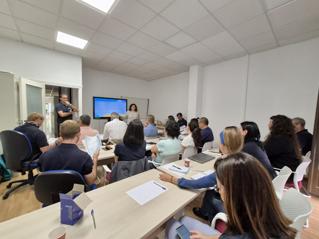 Sesión de sala en sede CHE participación pública con LIFE Ip Duero