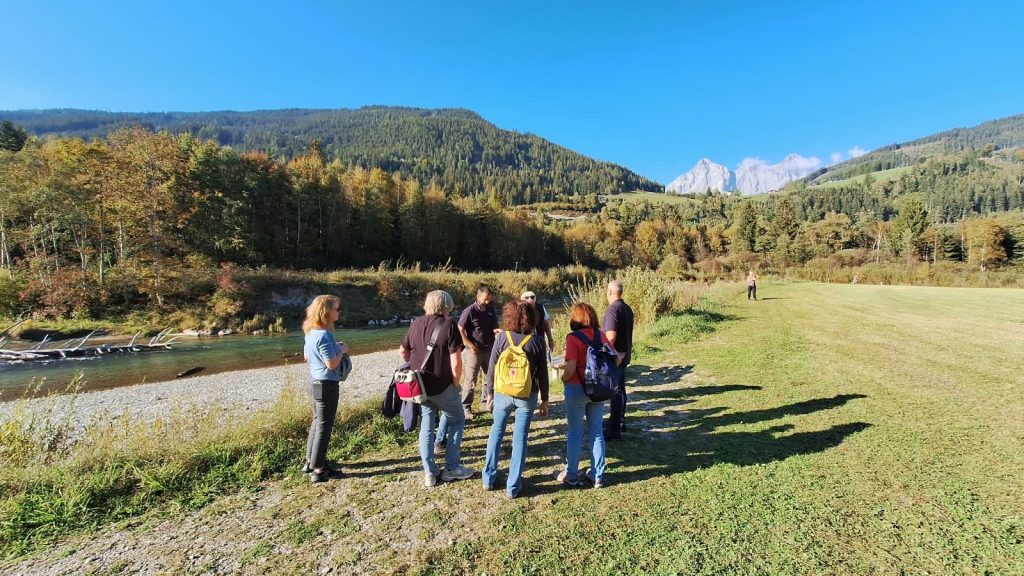 Visita del grupo técnico LIFE Ebro Resilience P1 a las actuaciones del proyecto LIFE IRIS